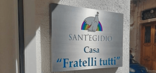 Fachada de la casa Fratelli Tutti de Sant'Egidio Madrid